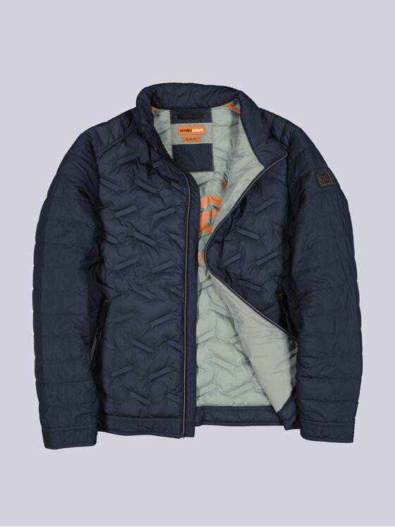 emilio adani Herren Steppjacke Saphirblau 40020