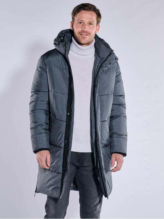 ENGBERS GERMANY Herren Mantel regular Grau 37455