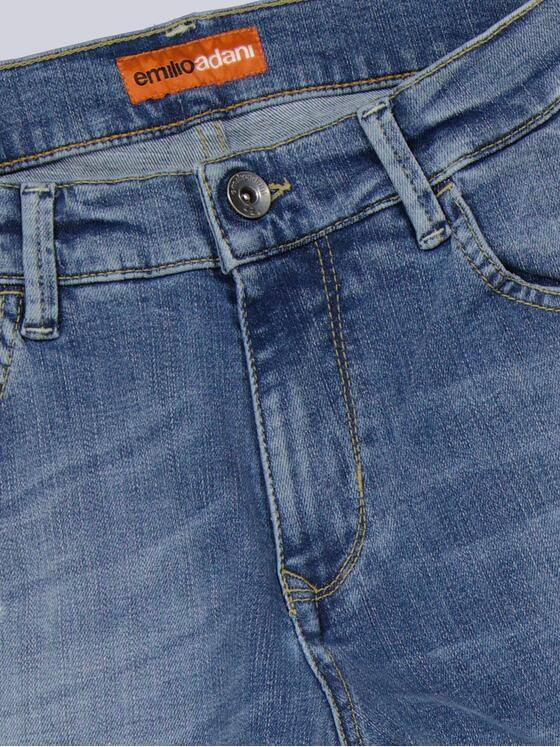 emilio adani Herren Super-Stretch-Jeans slim fit Blau 38348
