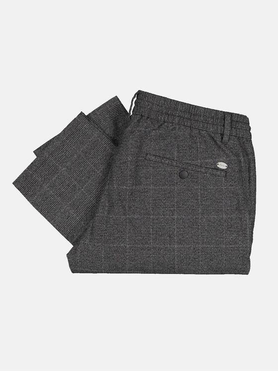 engbers Herren Chino gemustert Granitgrau 32317