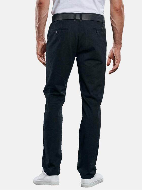 engbers Herren Chino mit Elastananteil Schwarz 30834