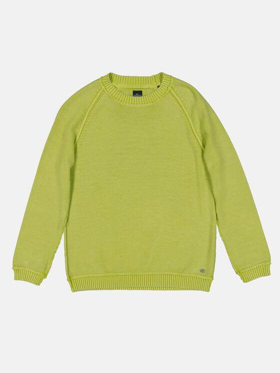 engbers Herren Pullover uni Grün 36697