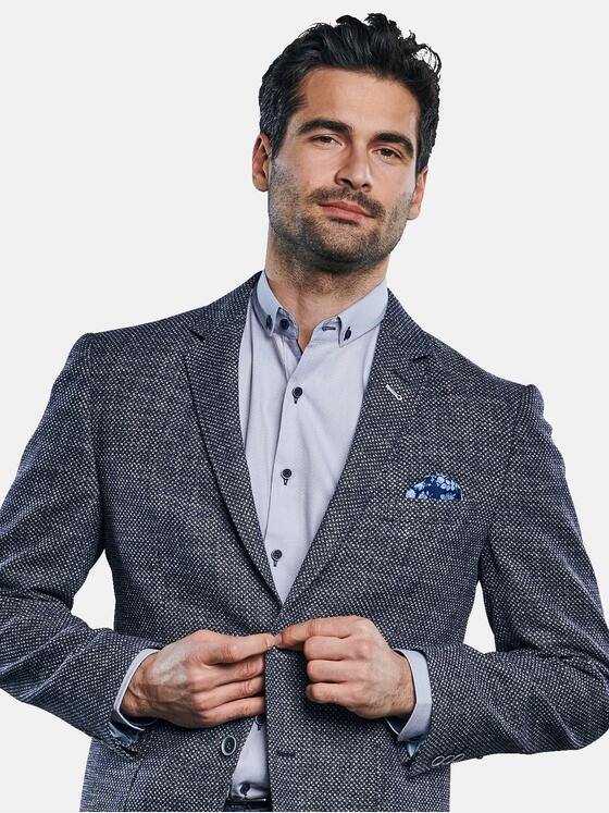 engbers Herren Freizeit-Sakko regular Saphirblau 31075