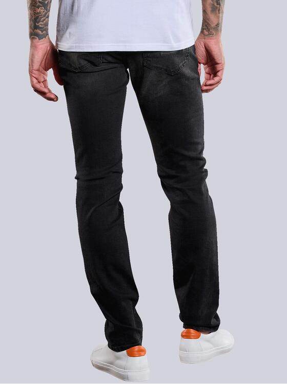 emilio adani Herren Jeans Slim Fit Super-Stretch Grau 33702