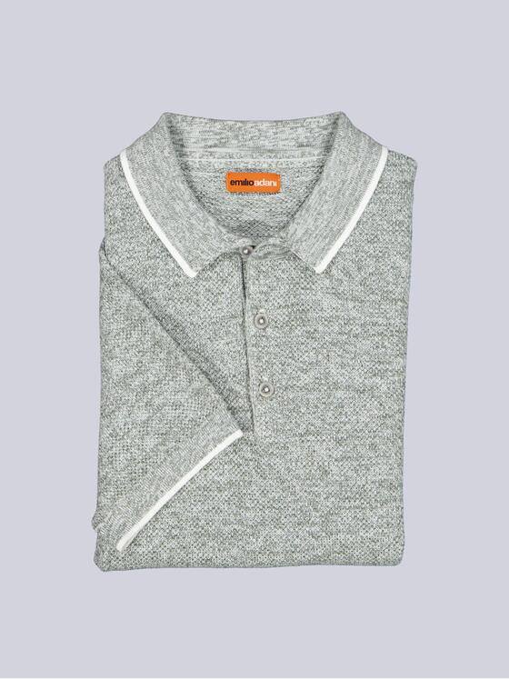 emilio adani Herren Pullover halbarm Dunkelgruen 40409