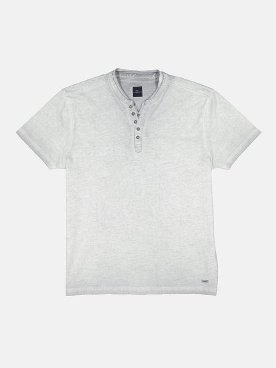 engbers Herren Henley-Shirt uni Grau 36182