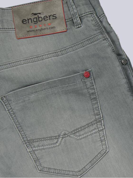 engbers Herren Super-Stretch-Jeans regular Khaki 39011