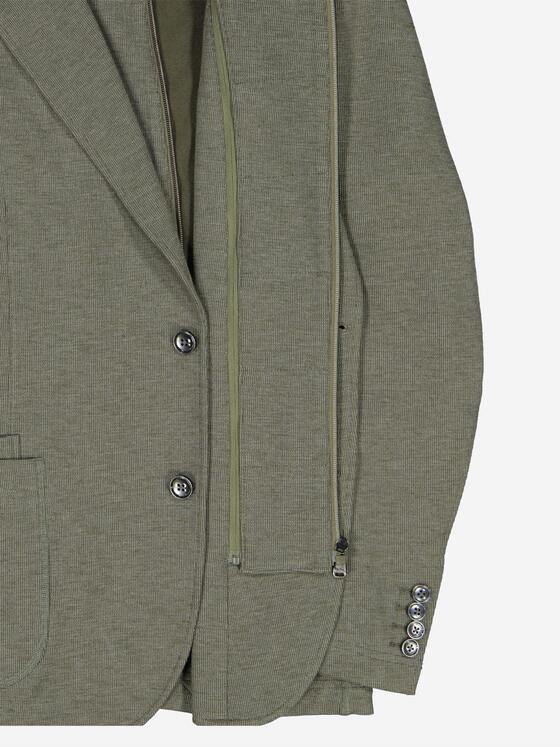 engbers Herren Freizeit-Sakko mit Inlet Oliv 38125