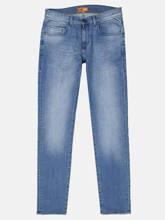 emilio adani Herren Jeans mit authentischer Waschung Blau 33505