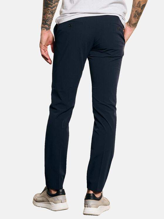 emilio adani Herren Anzughose slim fit Blau 32745