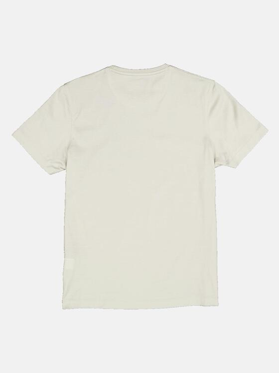 emilio adani Herren T-Shirt uni Grau 35025
