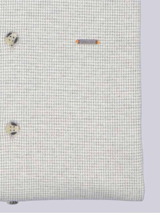 emilio adani Herren Langarm-Hemd in Jerseyqualität Silbergrau 39634