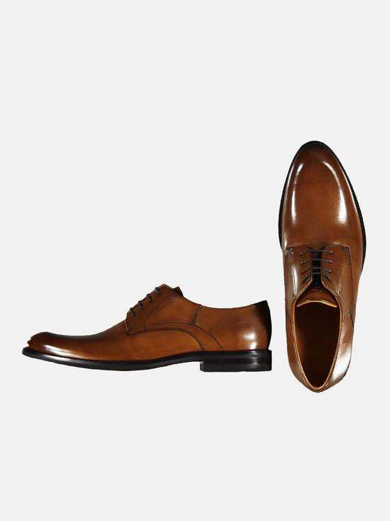 engbers Herren Eleganter Business Schuh Braun 29137
