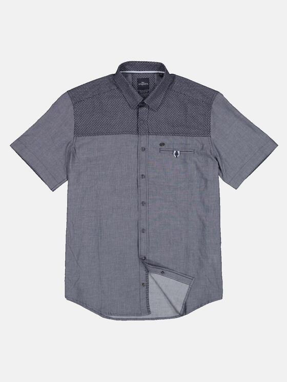 engbers Herren Hemd kurzarm Blau 32623