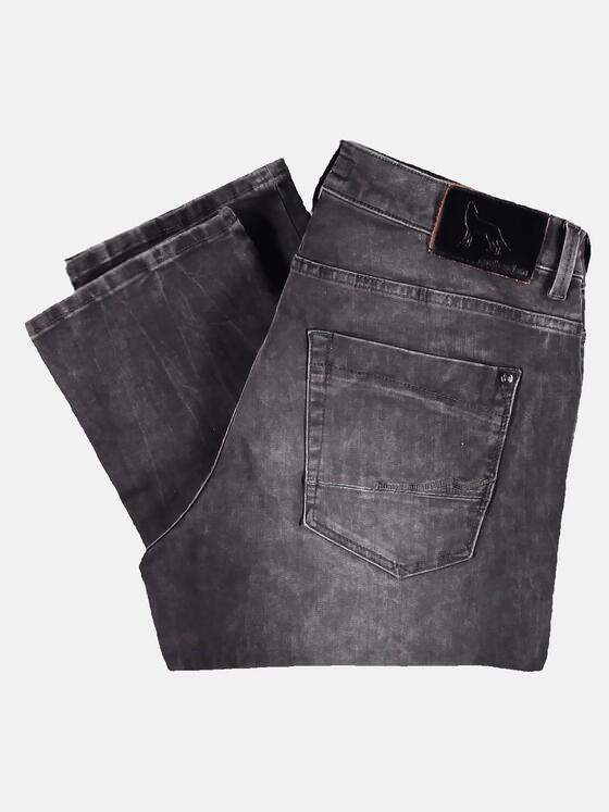 emilio adani Herren Jeans mit authentischer Waschung Grau 30924