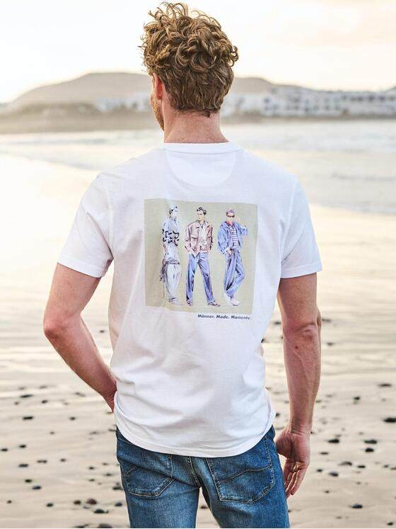 engbers Herren Jubiläums T-Shirt Reinweiss 40849