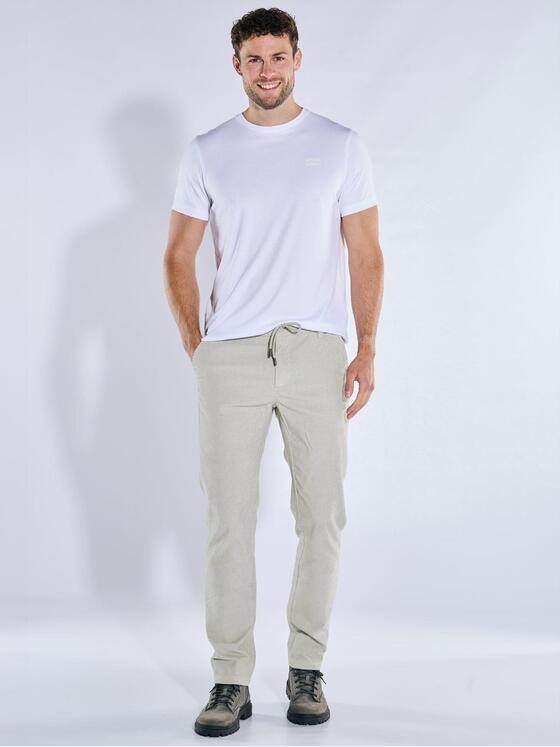 emilio adani Herren Chino mit Tunnelzug Hellgrau 39342