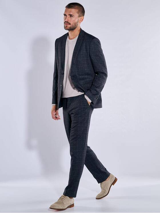 emilio adani Herren Anzug-Sakko slim fit Grau 37647