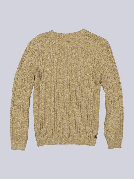 engbers Herren Pullover strukturiert Gelb 35559