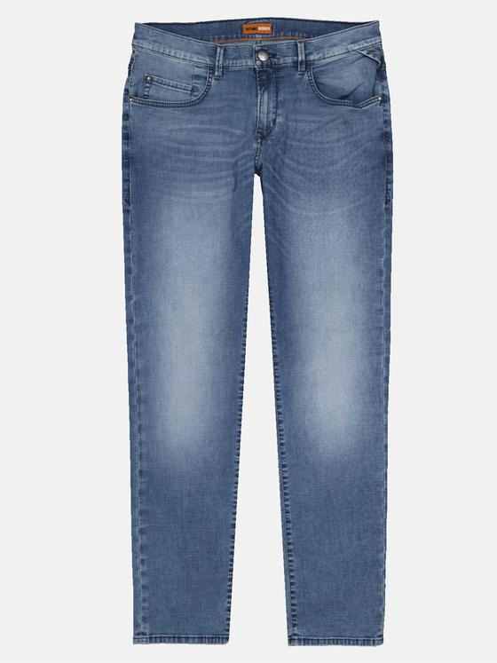 emilio adani Herren Super-Stretch-Jeans slim fit Blau 32679
