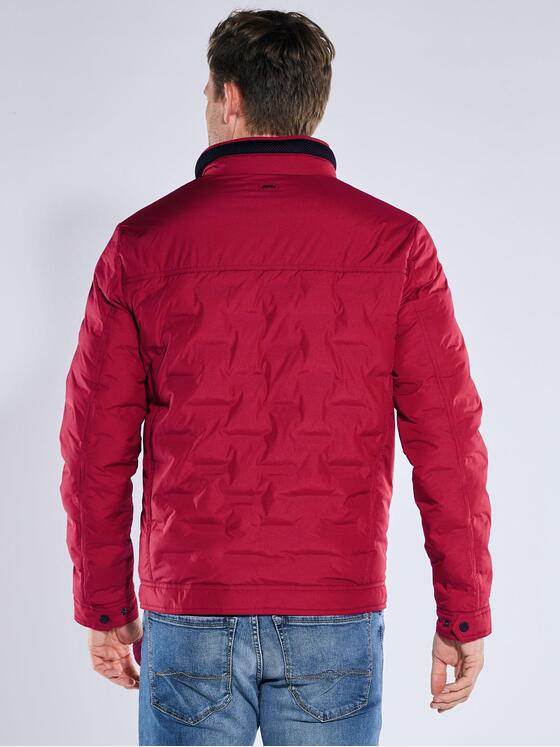 engbers Herren Jacke mit dezenter Struktur Rot 39304