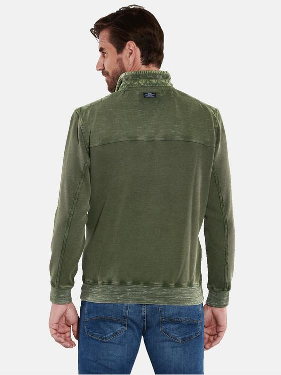 engbers Herren Sweatshirt mit Stehbund Grün 35665