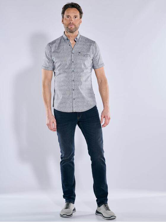 engbers Herren Kurzarm-Hemd regular Marineblau 38502