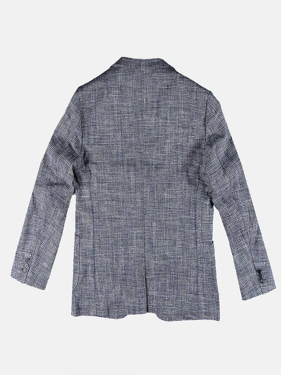 engbers Herren Sakko mit Leinenanteil Blau 31077
