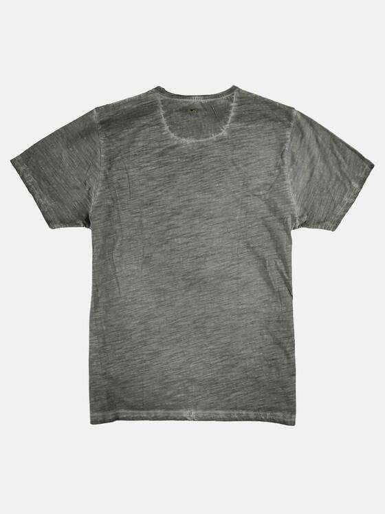 emilio adani Herren Rundhals T-Shirt Weiß 23671