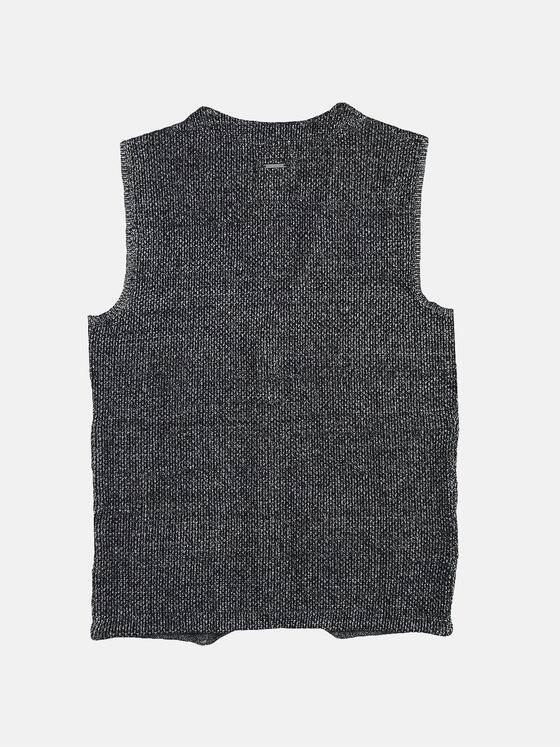 engbers Herren Strickweste Schwarz 28947