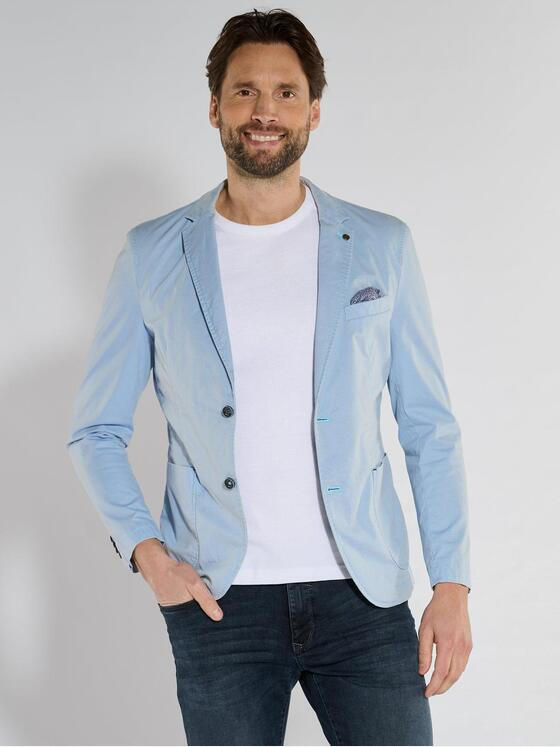 engbers Herren Freizeit-Sakko slim fit Hellblau 36555