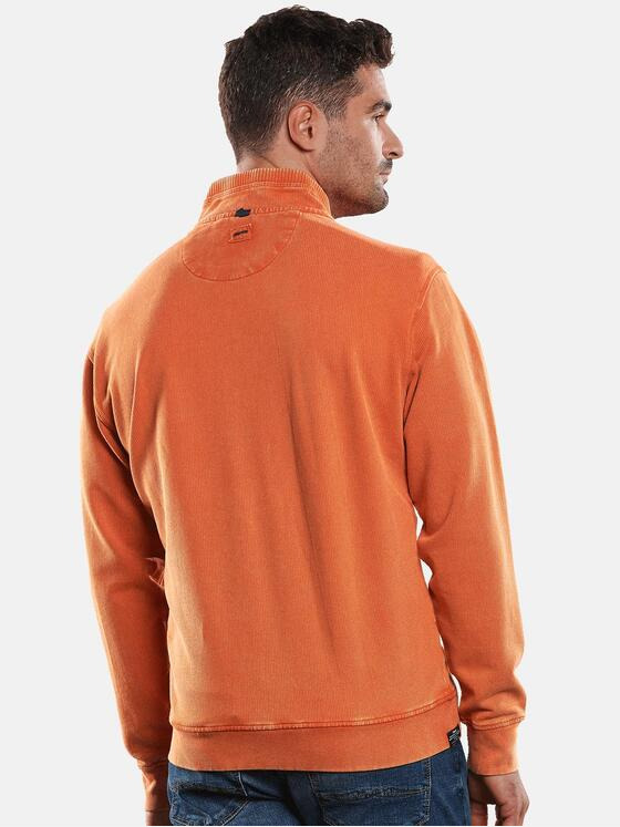 engbers Herren Sweatshirt Stehbund Reinorange 30918