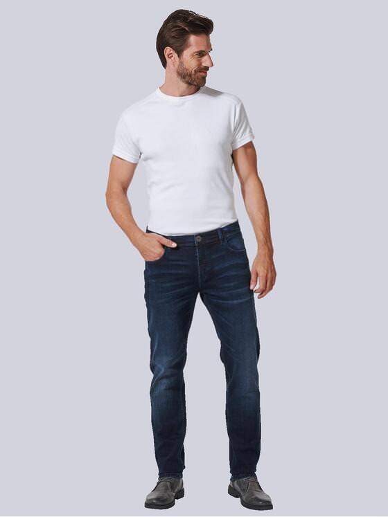 engbers Herren Super-Stretch-Jeans slim fit Blau 35180