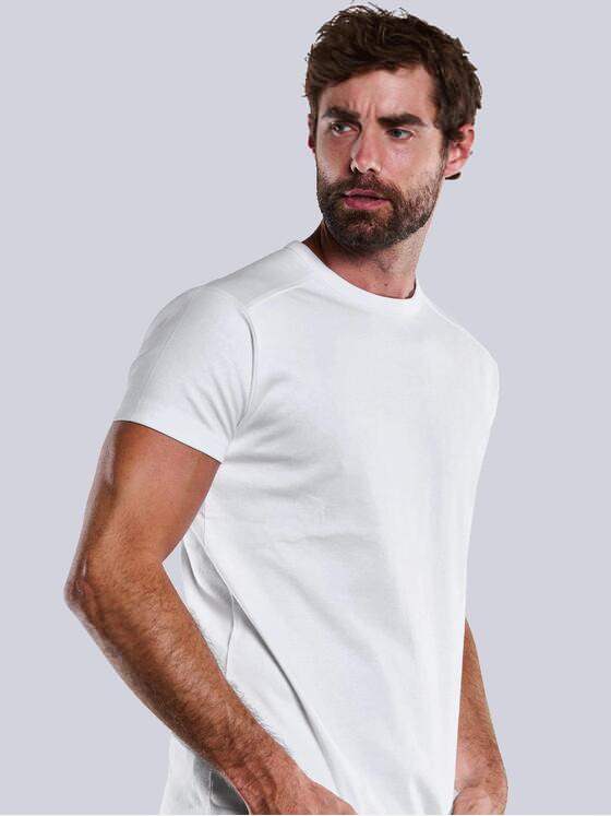 engbers Herren Basic-Shirt "My Favorite" organic Weiß 34376