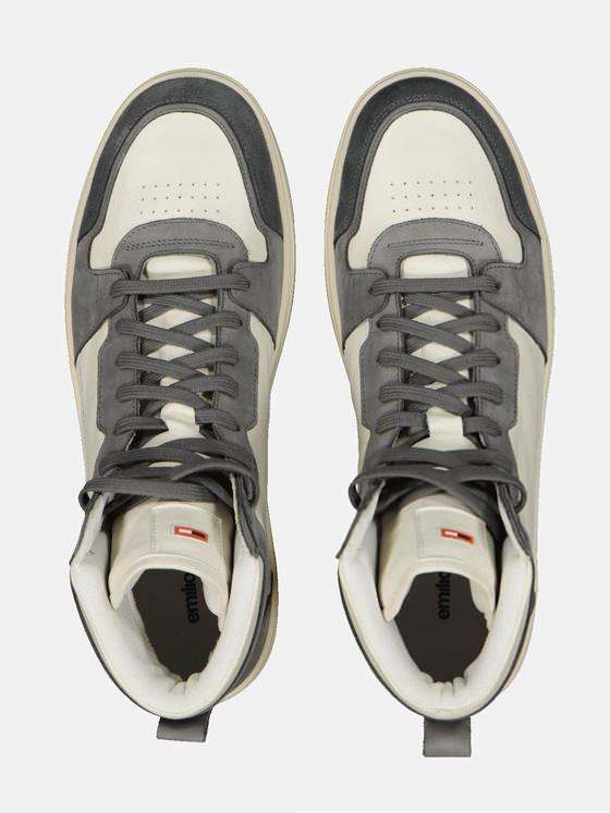 emilio adani Herren Sneaker aus Leder Beige 34480
