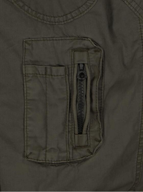 engbers Herren Baumwoll-Jacke regular Grün 34293