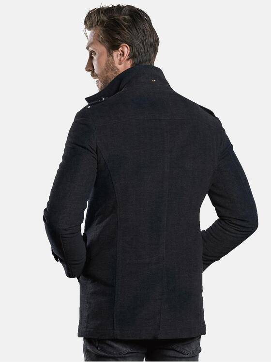 emilio adani Herren Stilvoller Mantel Grau 30224