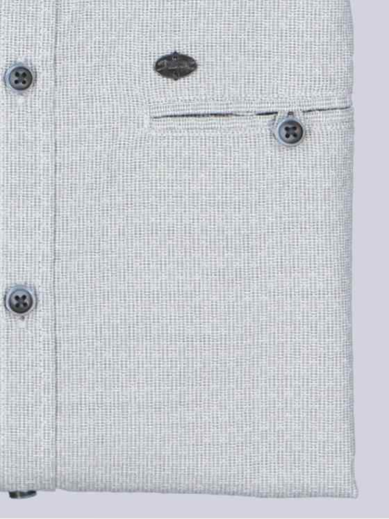 engbers Herren Langarm-Hemd strukturiert Hellblau 39434