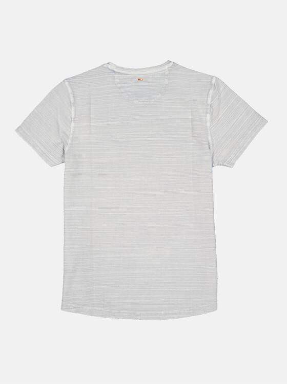 emilio adani Herren T-Shirt strukturiert Grau 34309
