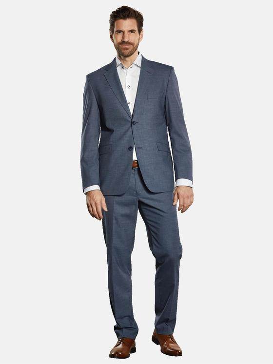 engbers Herren Anzug-Sakko slim fit Mittelblau 34612