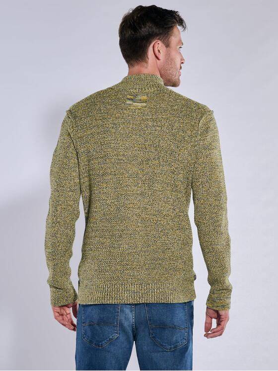 engbers Herren Pullover mit Troyerkragen Sonnenorange 37793