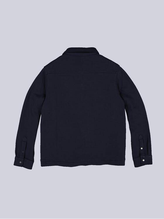 emilio adani Herren Sweatshirt uni Blau 36066