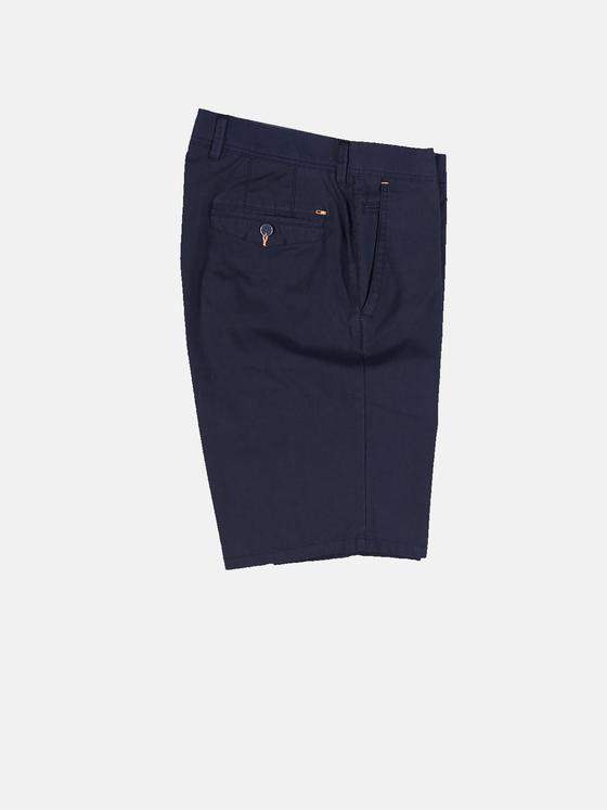 emilio adani Herren Chino-Short regular Blau 31615