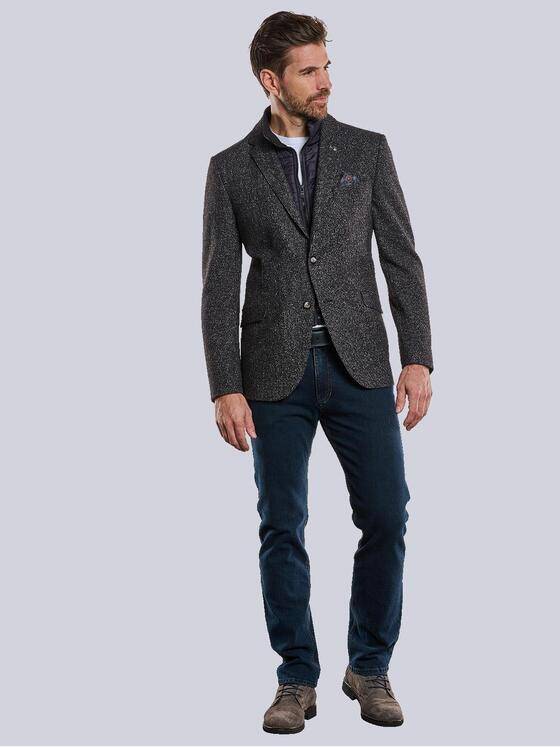 engbers Herren Freizeit-Sakko regular Schwarz 36470