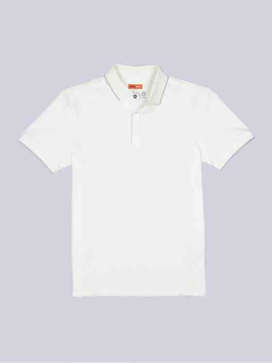 emilio adani Herren Polo-Shirt regular Weiß 36846