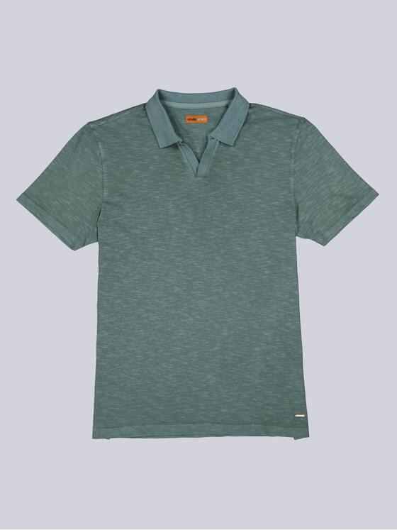emilio adani Herren Poloshirt Petrolgruen 40792