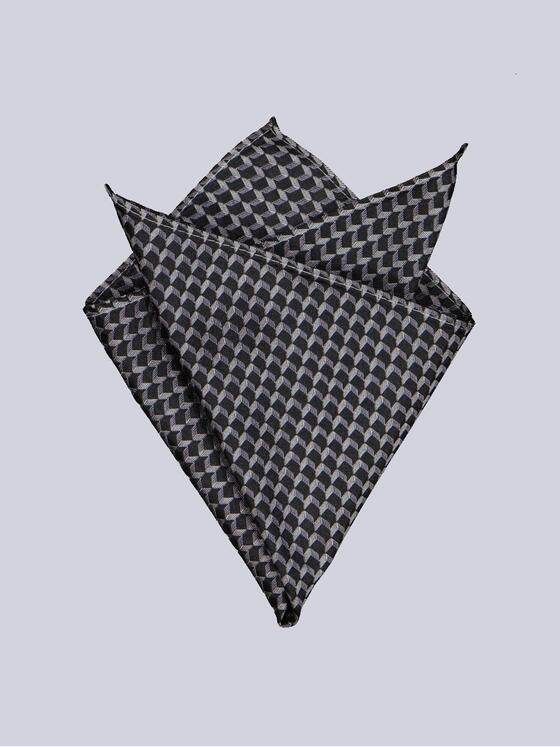 engbers Herren Einstecktuch strukturiert Schwarz 36776