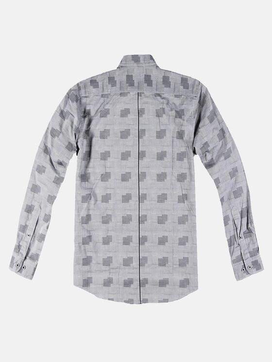 engbers Herren Individuelles Langarmhemd Silbergrau 30826