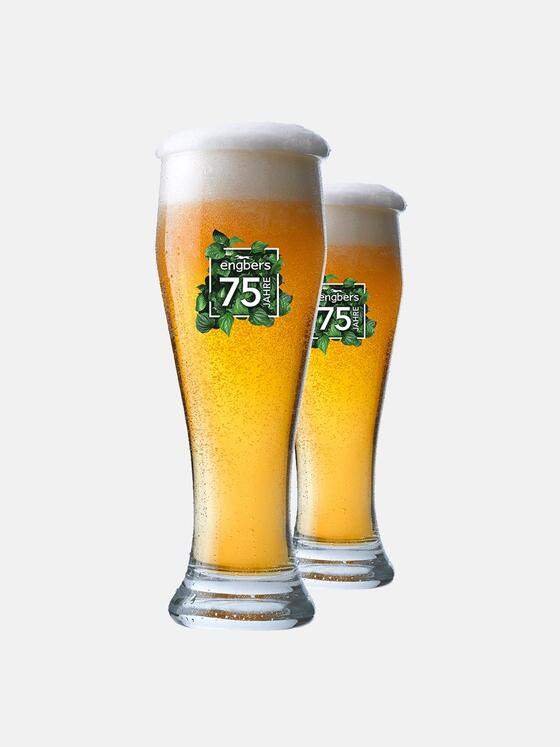engbers Herren Weizenbierglas Weiß 35295