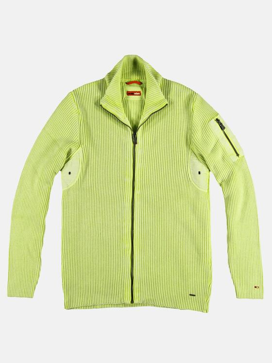 emilio adani Herren Modische Strickjacke Gelb 29281